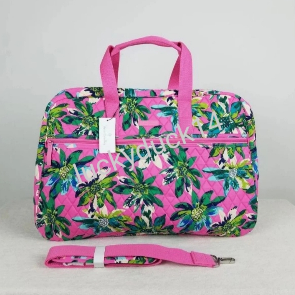Vera Bradley Grand Traveler Bag Tropical Paradise NWT